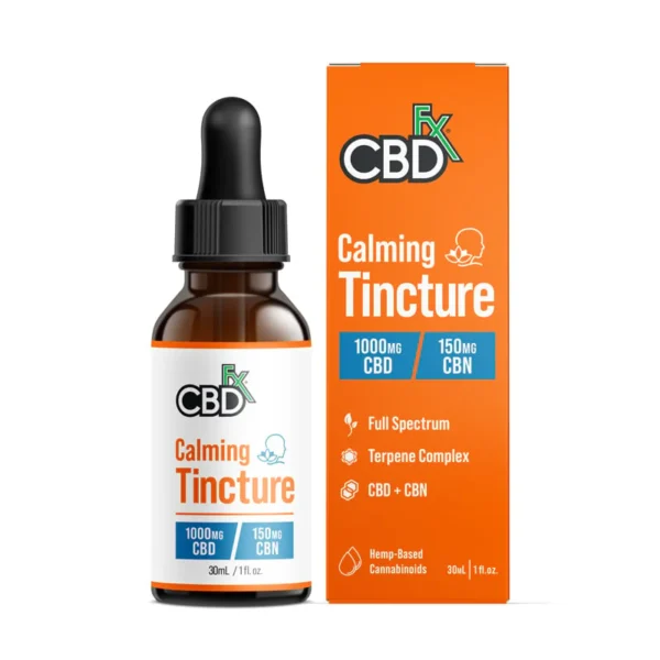 Full Spectrum CBD Oil Tincture for Calming + CBN 1000-6000mg
